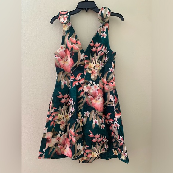 Zimmermann Lexi Tropical Floral Linen Minidress - Picture 4 of 7